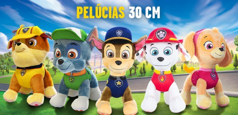 Pelucia Patrulha Canina 30cm
