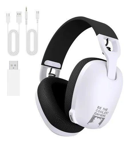 Headset Gamer Profissional Onikuma B2 Bluetooth, P3 Preto E Branco