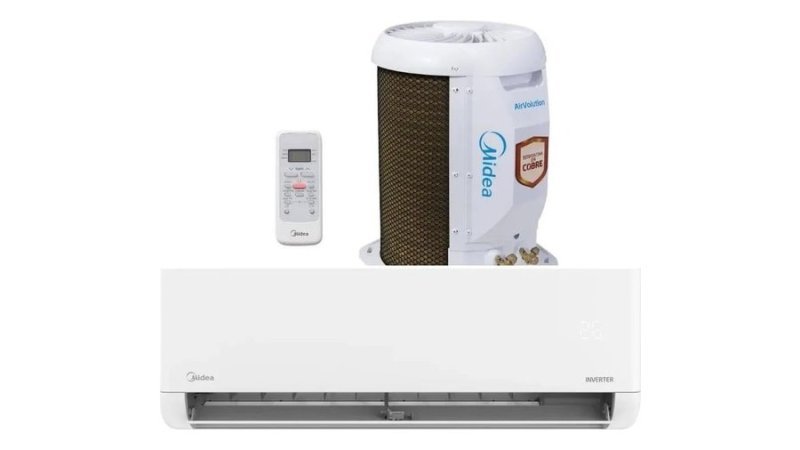 Ar-condicionado Split 22.000 Btus Inverter Lite Frio Midea Branco