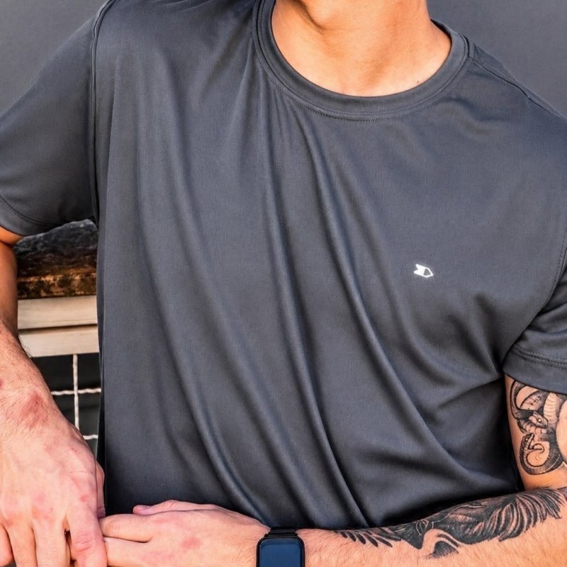 Kit 4 Camiseta Dry-fit Sandrini Masculina Academia Caminhada