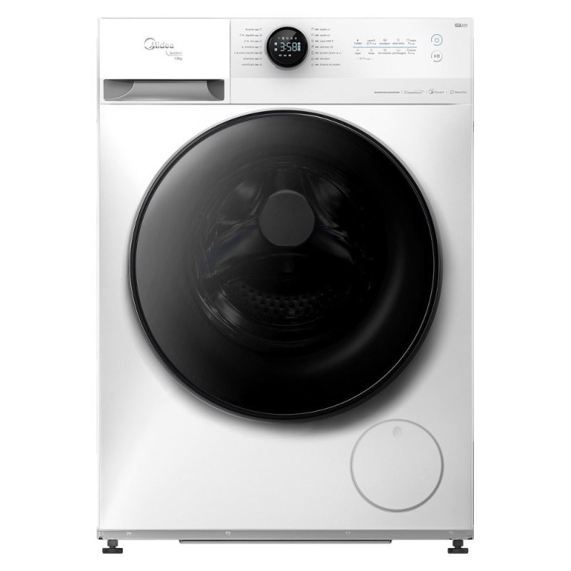 Máquina de Lavar Midea 13kg Healthguard Smart Inverter Mf200w130wb Branca