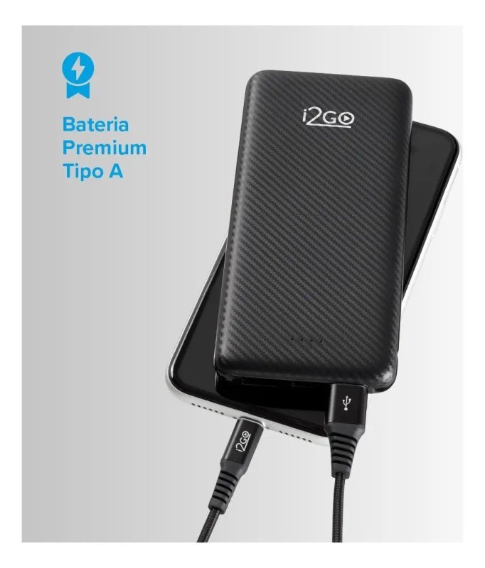 Power Bank Carregador Portátil i2GO 10000mAh