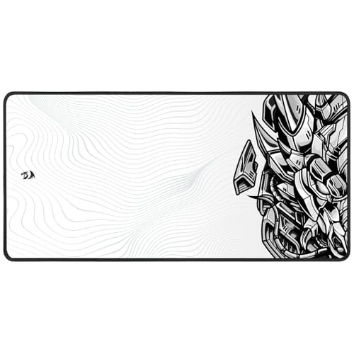 Mousepad Gamer Redragon Flick XL Special Edition Cypher Branco e Preto 400x900mm P032A