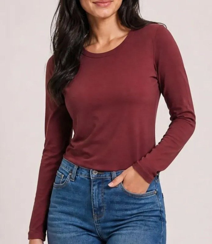 Camiseta Feminina Manga Longa Polo Wear