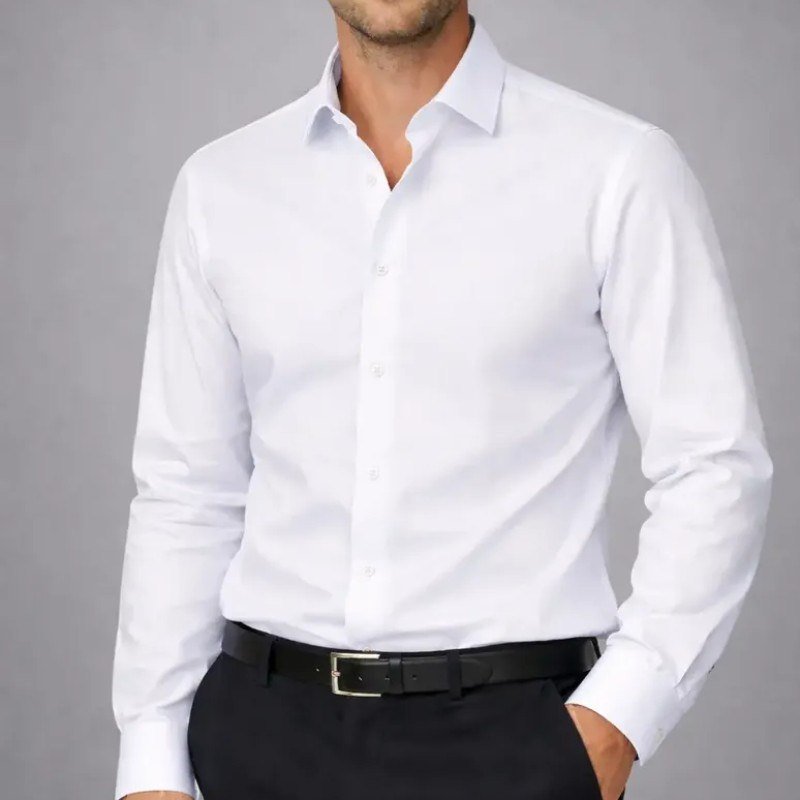 Camisa Social Masculina Slim Premium Manga Longa / Curta