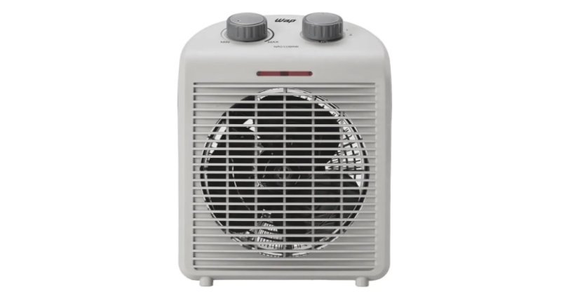 Aquecedor Elétrico Portátil 3 em 1 Wap Air Heat com Ventilador e Triplo Sistema de Segurança