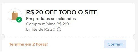 NOVO CUPOM NO MERCADO LIVRE
