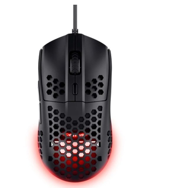 Mouse Gamer GXTrust 928 Helox Ultraleve, RGB, 6 Botões, 6400 DPI, USB, Preto 25306