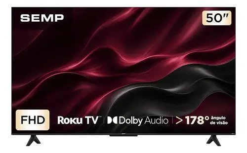 Smart Tv Semp 50 Led Full Hd S42r Roku Tv Wi-fi 50s42r