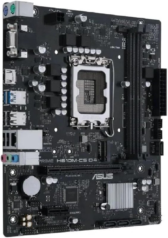 Placa Mãe Asus Prime H610M-CS D4 1700, Chipset H610, LGA 1700, mATX, DDR4