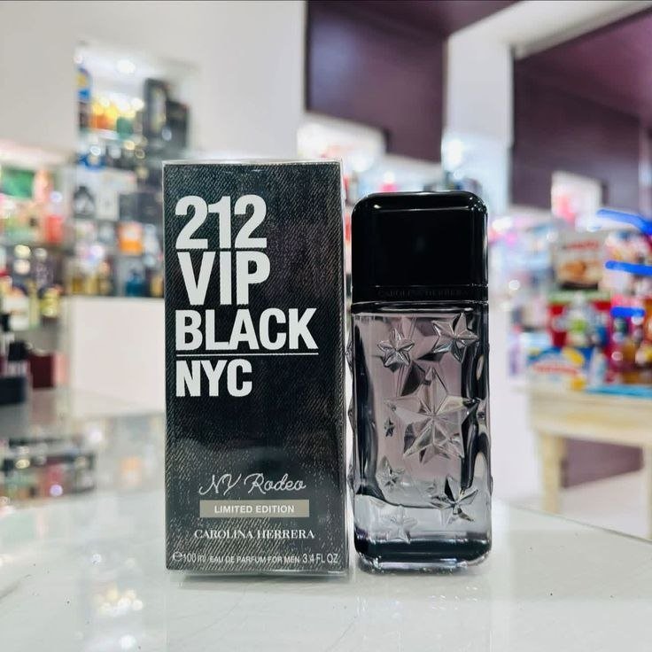 Perfume Carolina Herrera 212 Vip Black Ny Rodeo 100ml