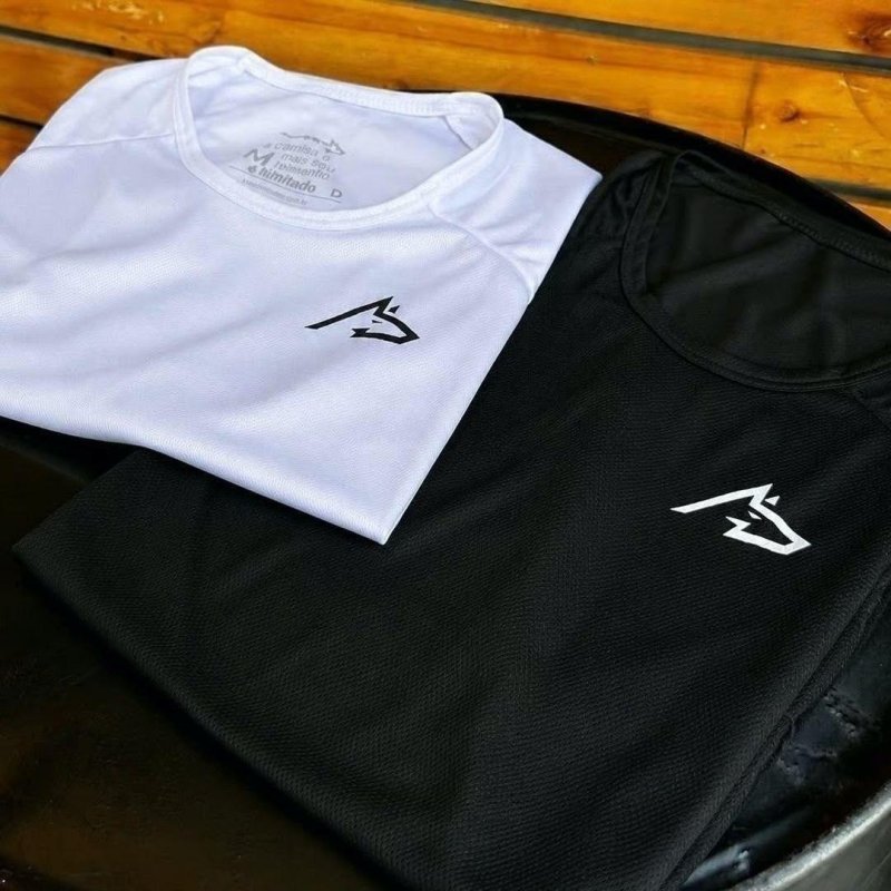 Kit 2 Camisetas Dry Wolf Alpha (P ao GG)