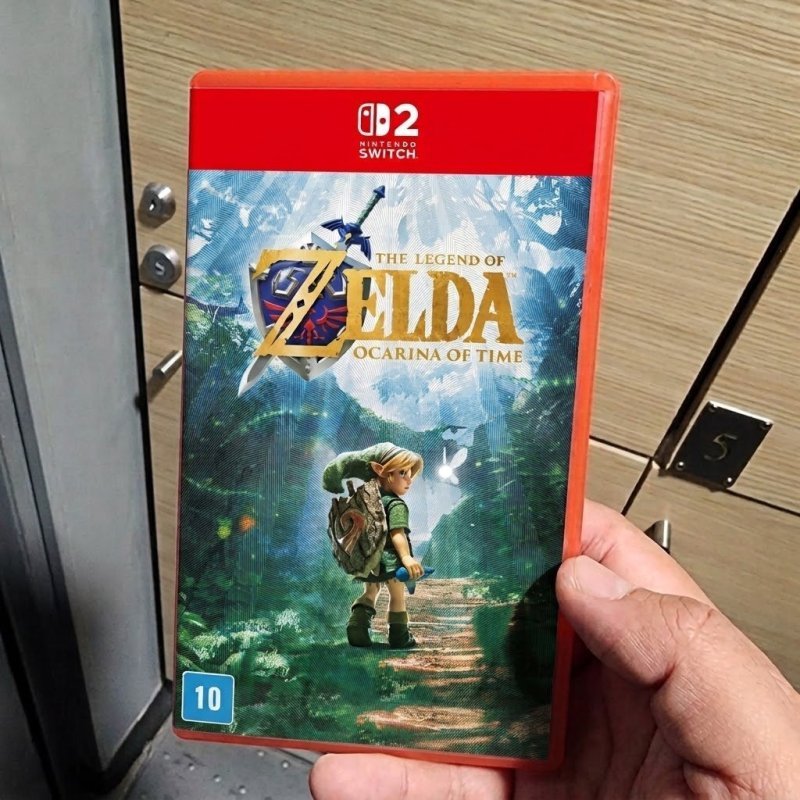 Pré-venda de Zelda: Ocarina of Time no Brasil