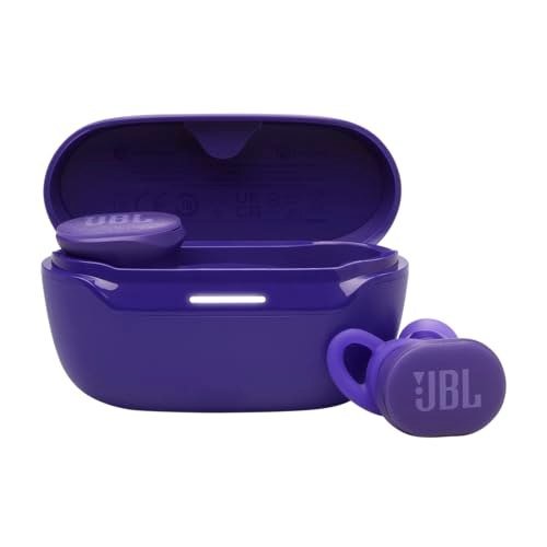 JBL, Fone de Ouvido Sem Fio, Endurace Race 2, Esportivo, Intra Auricular, Com Cancelamento de Ruído, À Prova D'água e Poeira - Roxo