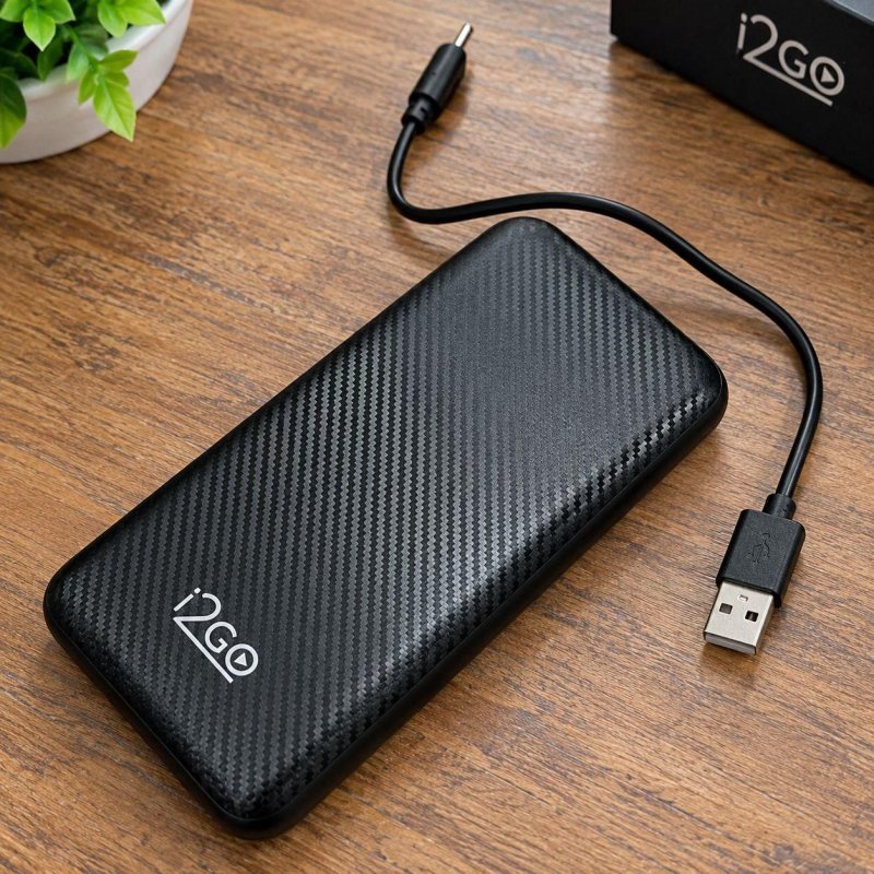 Carregador Portátil Power Bank i2go 10000mAh
