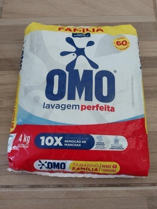 Omo Sabão em Pó Lavagem Perfeita 4Kg + Frete Grátis