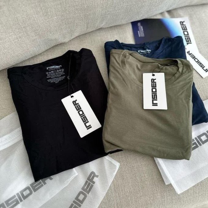 CAMISETA INSIDER TECH LIGHT ROLANDO (3 cores)