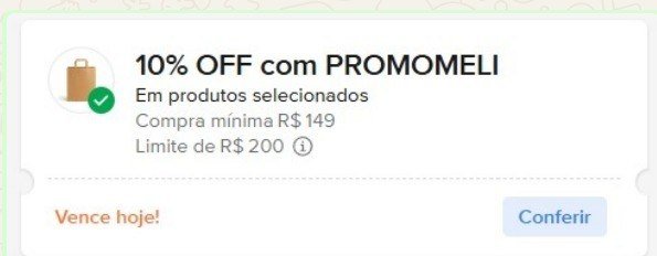 10% OFF em Tecnologia e Eletrodomésticos no Mercado Livre