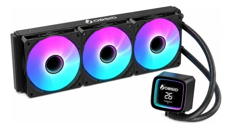 Water Cooler Obsid Pro 360 Digital Argb Amd E Intel Preto