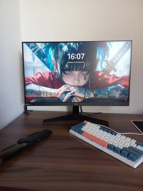 Monitor Gamer LG UltraGear 24" 24GS60F-B IPS Full HD 180Hz