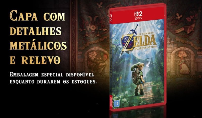 Pré-Venda da Mídia Física de The Legend of Zelda Ocarina of Time Remake