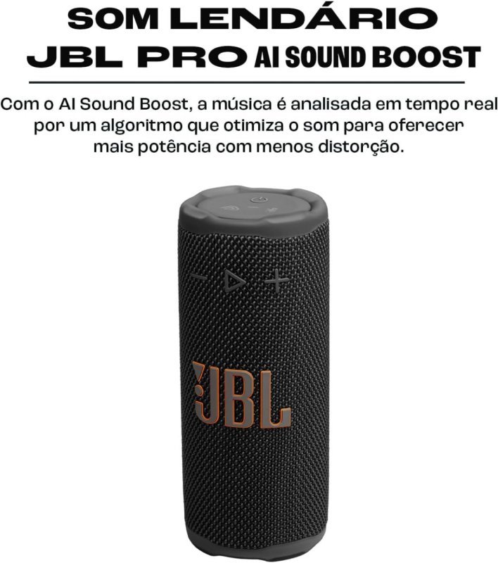 JBL Grip - 16W RMS - IP68 Portátil - Preto
