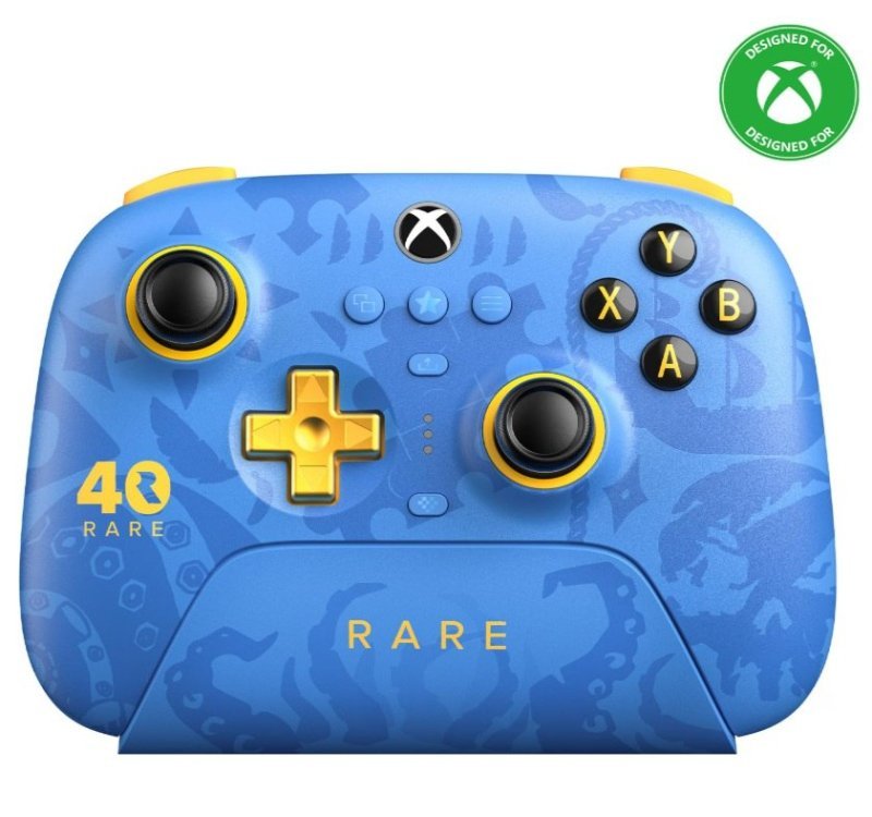 8BitDo Ultimate 3-mode Wireless Controller for Xbox, Hall Effect Joysticks, Pro Back Buttons - Rare 40th Anniversary Edition