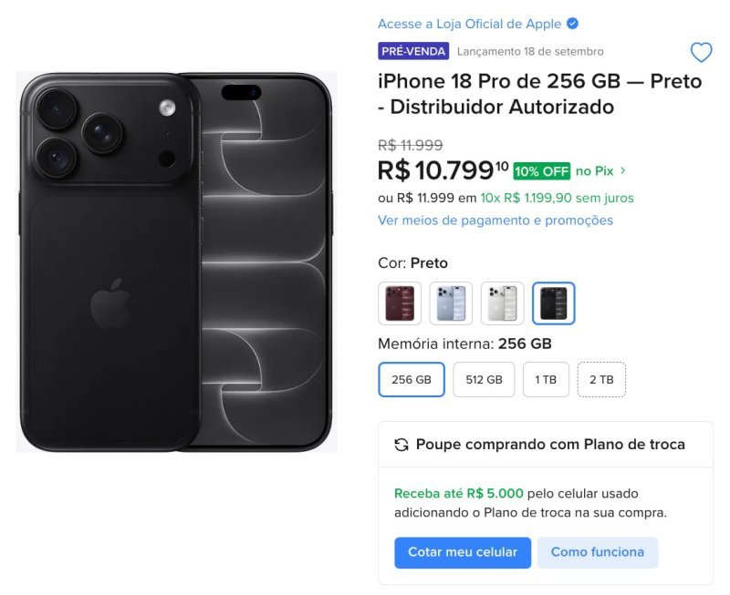 iPhone 18 Pro