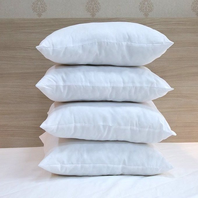 4 Travesseiros Antialérgico Impermeável 50x70 Super Macio