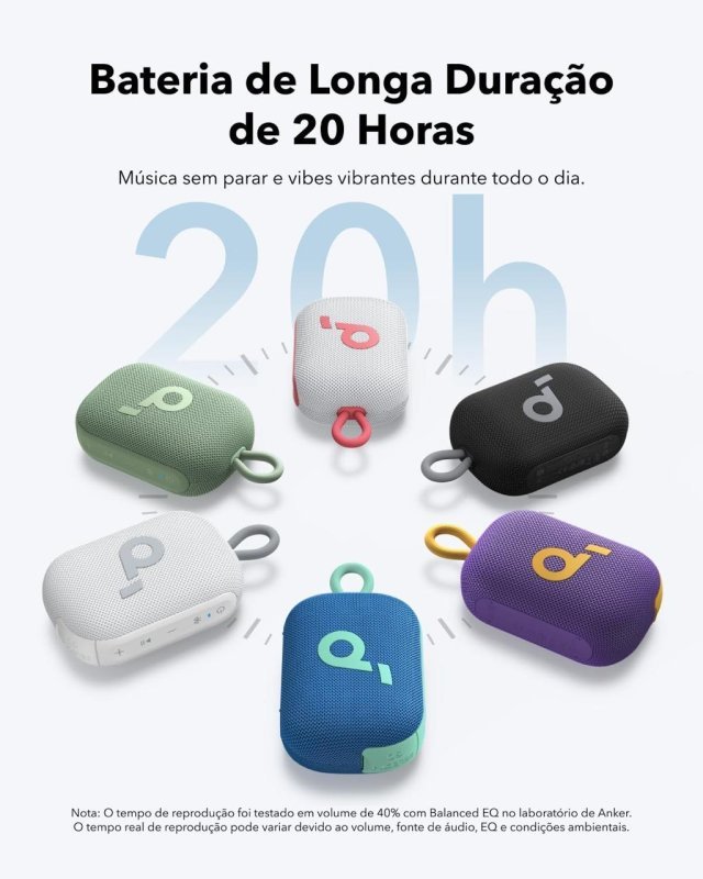 Caixa de Som Soundcore Select 4 Go Anker Bluetooth