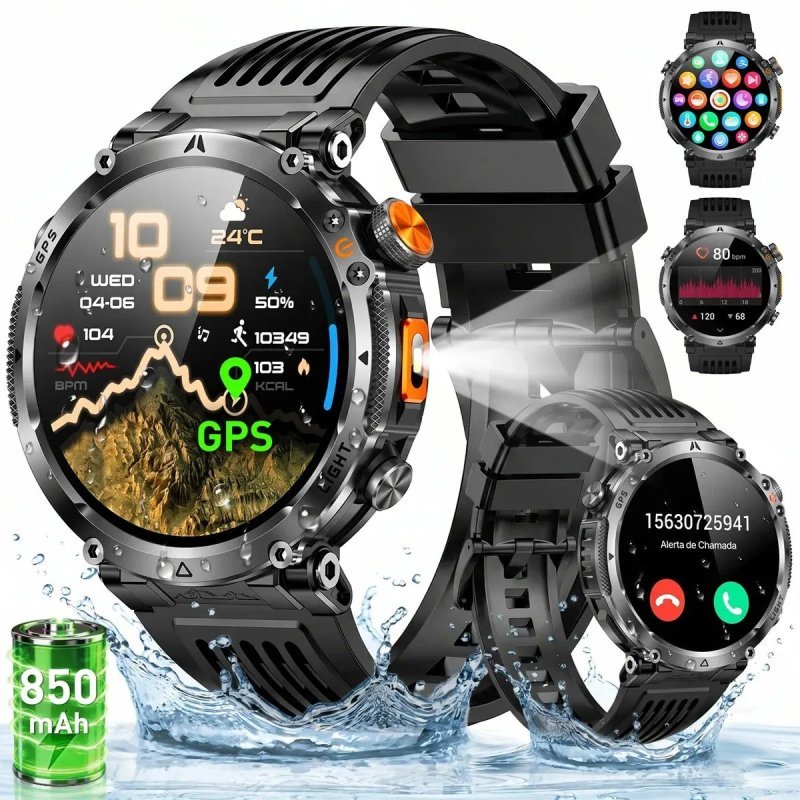 Smartwatch Novante GPS Autônomo IP68