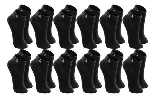 Kit De Meias Lupo Kids 12 Pares Cano Curto Infantil Atacado