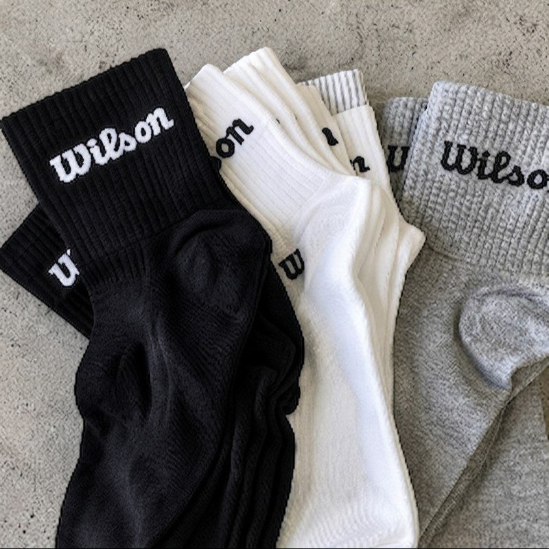 Kit 9 Pares Meias Wilson Cano Médio Masculino Adulto