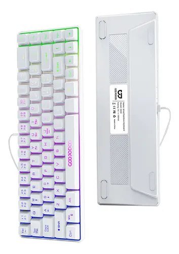 Teclado Mecânico Led Rgb Usb Pc Computador R-switc