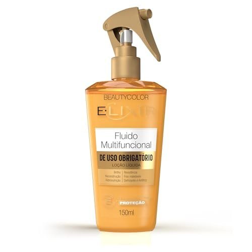 Fluido Multifuncional de Uso Obrigatório E.lixir BEAUTYCOLOR - Máscara Líquida e Leave-in Termoprotetor - 150ml