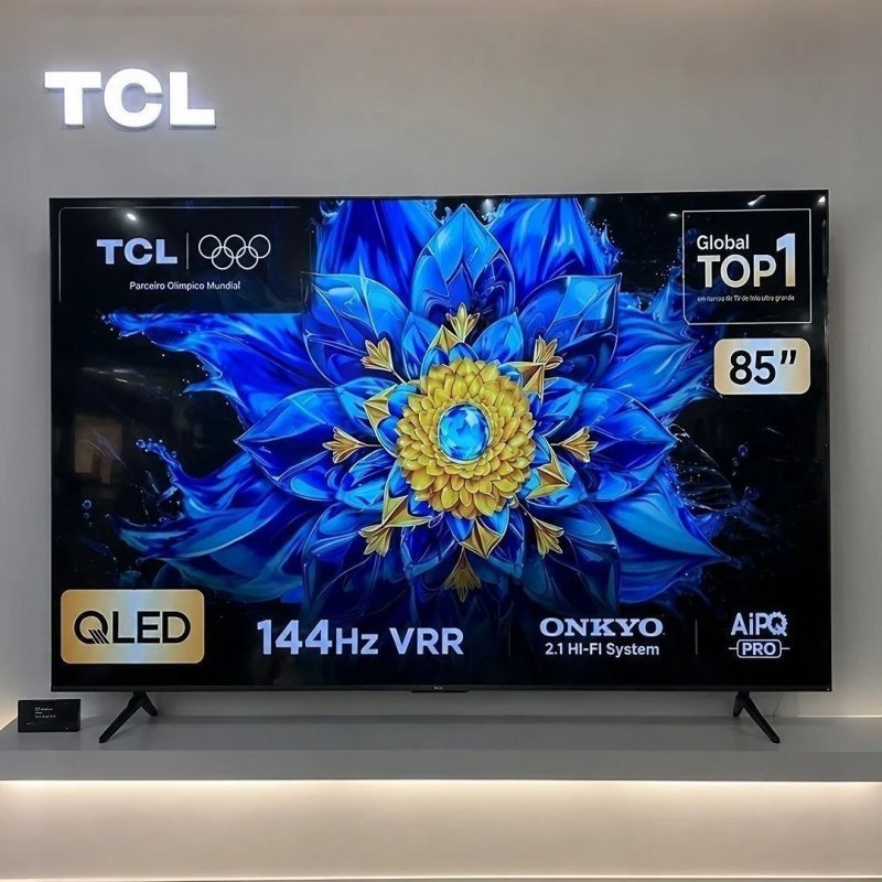 Smart TV TCL 85 Polegadas QLED 4K