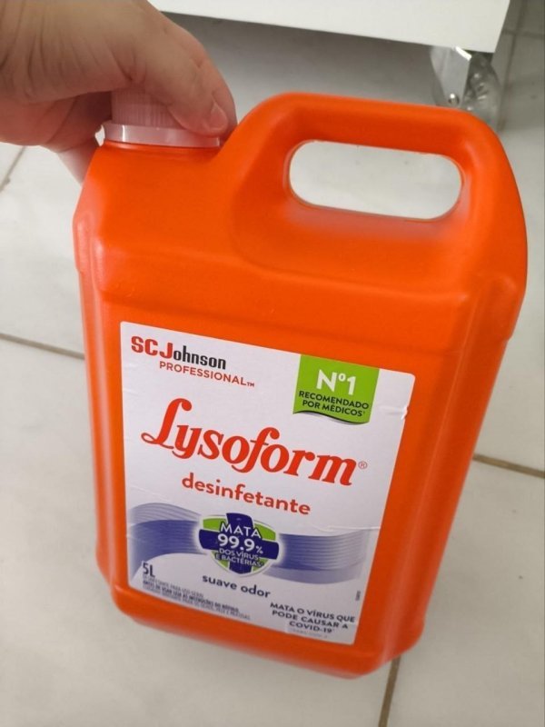 Lysoform Suave Odor, Desinfetante Líquido, 5l