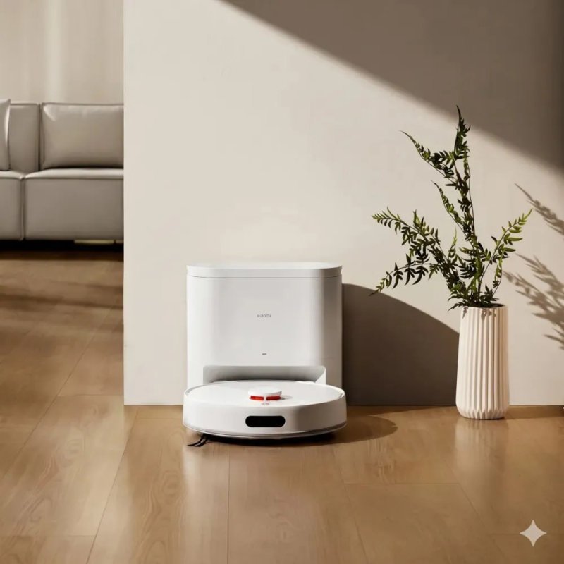 Robô Aspirador Xiaomi Robot Vacuum H40 OV51, 10.000 Pa, Navegação LDS 360°