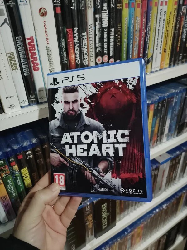 Atomic Heart Ps5 Mídia Física Lacrado Original Novo + Frete Grátis