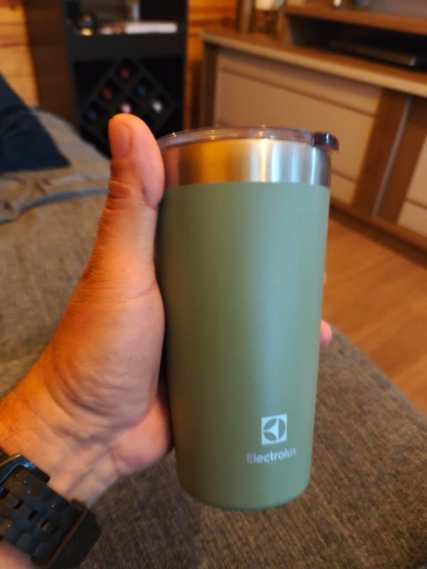Copo Térmico Electrolux 560ml Tampa Hermética