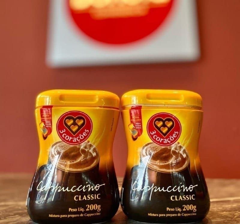 3 Corações Cappuccino 3Corações Classic - 200G, Pote