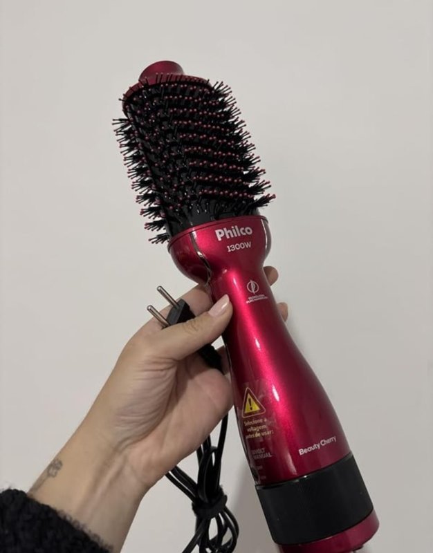 Philco Escova Secadora 4 em 1 Soft Beauty Cherry Bivolt
