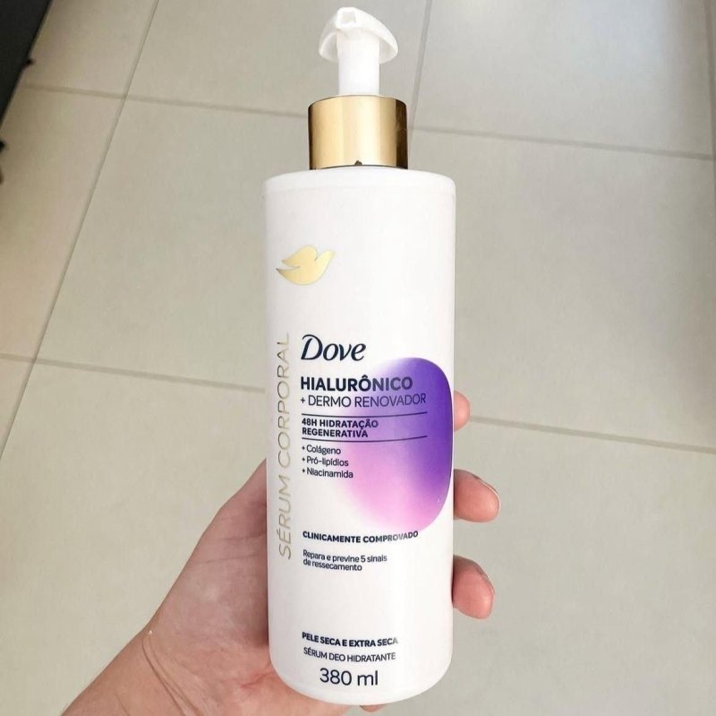 Dove Sérum Hidratante Corporal Hialurônico + Dermo Renovador 380ml