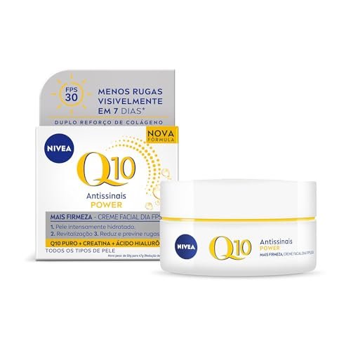 NIVEA Creme Facial Antissinais Q10 Power Dia FPS 30 47g