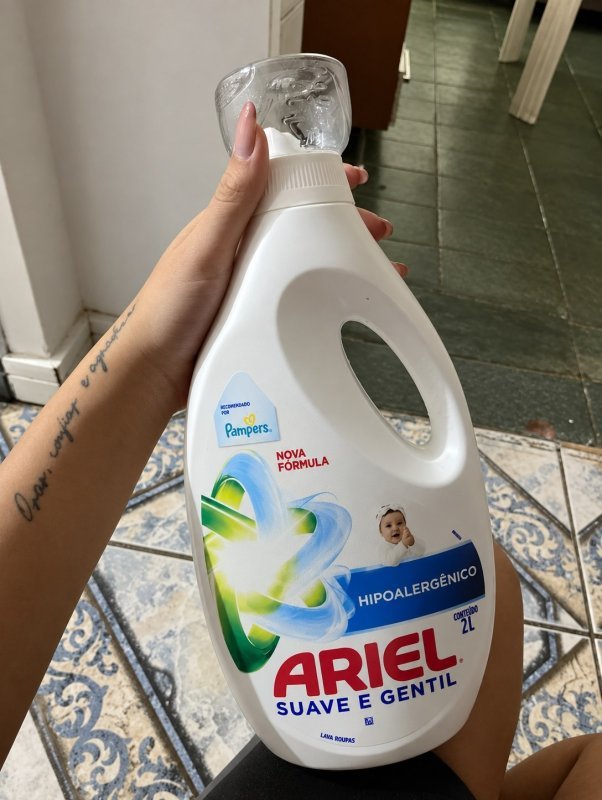Ariel Sabão Líquido Suave e Gentil 2L