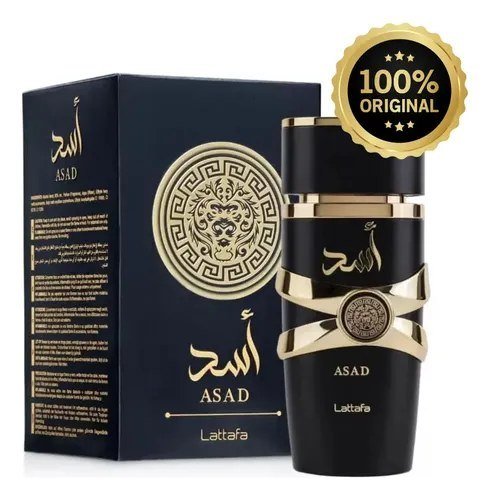 Perfume Lattafa Asad 100ml Eau De Parfum Original Árabe