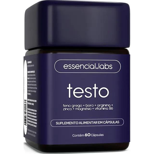 Precursor da Testosterona Testo Essencial 60 Cápsulas