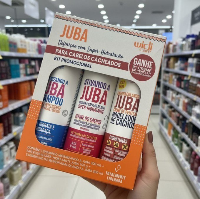 Kit Lavagem Widi Care Encaracolando 900ml