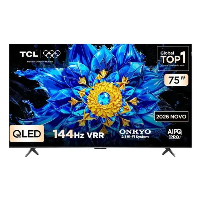 Smart TV TCL 75" QLED 4K P8L
