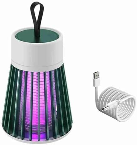 Repelente Elétrico Mata Mosquito, Portátil Usb C/Luz Uv 360°